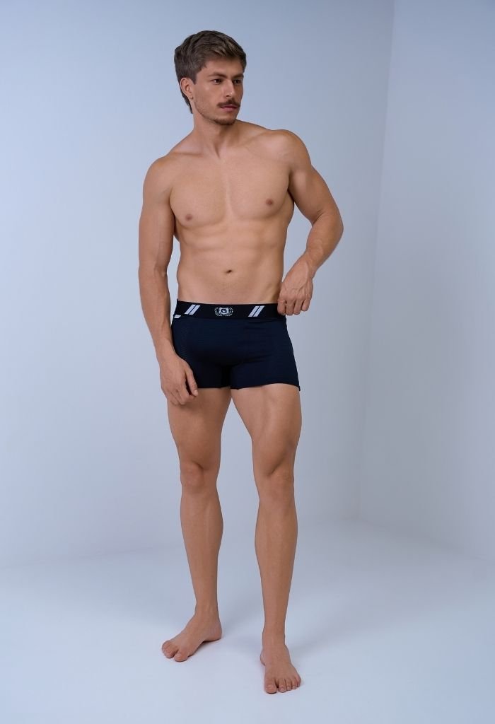 01 cueca boxer masculino preto