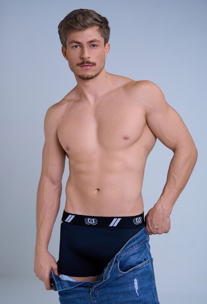 03 cueca boxer masculino preto