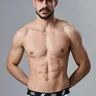 11 cueca boxer masculino branco estampado