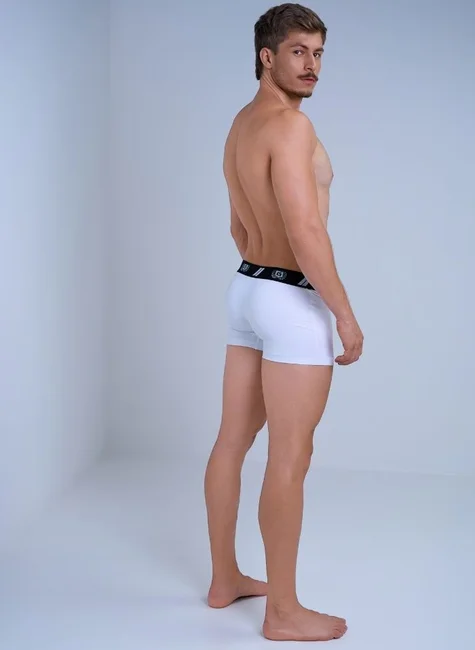 10 cueca boxer masculino branco
