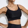 05 top com bojo e recorte feminino preto