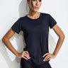 01 t shirt long fit feminino preto
