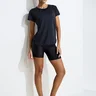 02 t shirt long fit feminino preto