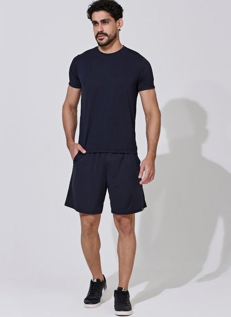 01 camiseta long fit masculina preto