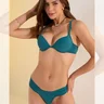 01 fio lateral drapeada feminino esmeralda