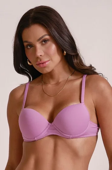SUTIÃ COM BASE SEM BOLHA ALÇA ENCAPADA FEMININO VERBENA