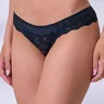 01 calcinha nina rendada feminino preto