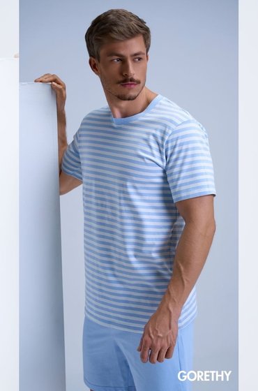 PIJAMA GORTHAN ETHAN MASCULINO AZUL