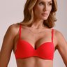 03 sutia com base sem bolha alca encapada feminino vermelho