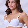 01 sutia nina rendado de base alca encapada e pingente com bolha branco
