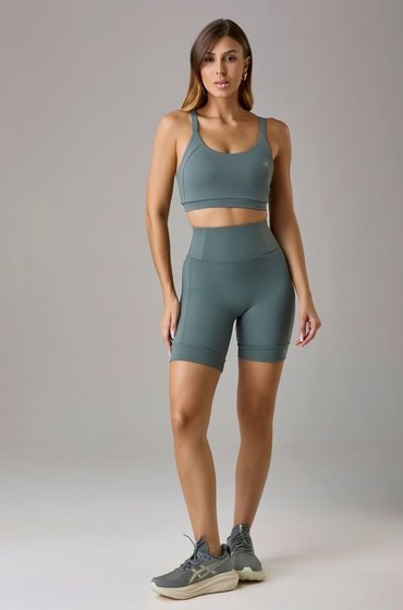 BERMUDA SPRINT FEMININO VERDE