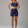 01 short slim move feminino azul marinho