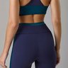 02 short slim move feminino azul marinho
