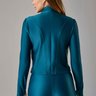 02 jaqueta slim com abertura de dedo feminino verde