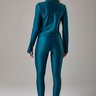 06 jaqueta slim com abertura de dedo feminino verde