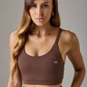 07 top sprint feminino marrom