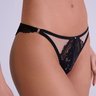 04 conjunto de renda sem bolha feminino preto