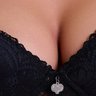 06 conjunto de renda sem bolha feminino preto