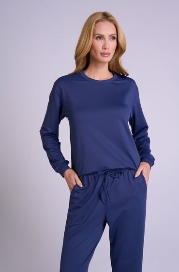 HOMEWEAR MARIA LUIZA FEMININO AZUL MARINHO