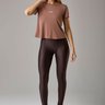 03 t shirt zaya transpassada feminino marrom
