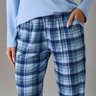 03 pijama longo safira feminino azul estampado