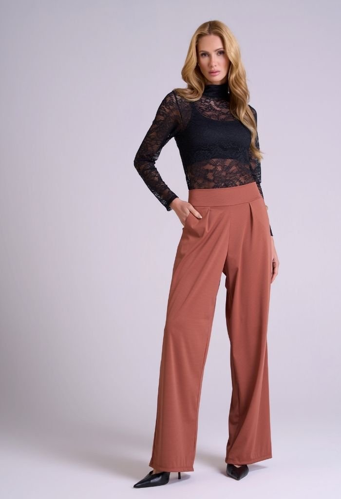 01 calca pantalona diana feminino ferrugem