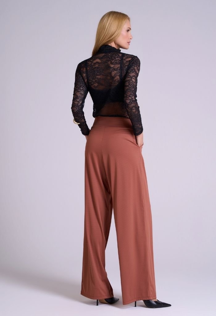 02 calca pantalona diana feminino ferrugem