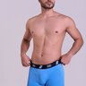 03 cueca boxer masculino azul celestial