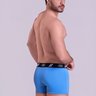 04 cueca boxer masculino azul celestial
