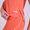 Camiseta T-Shirt Long Gorethy Feminina Flow - Close-up Fenda Lateral e Barra