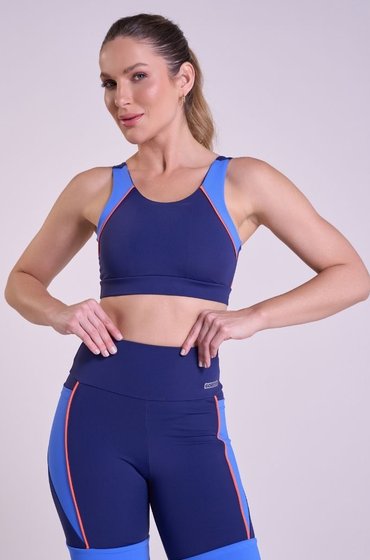 Top Sustentação Energy Feminino com Bolso Frontal Gorethy
