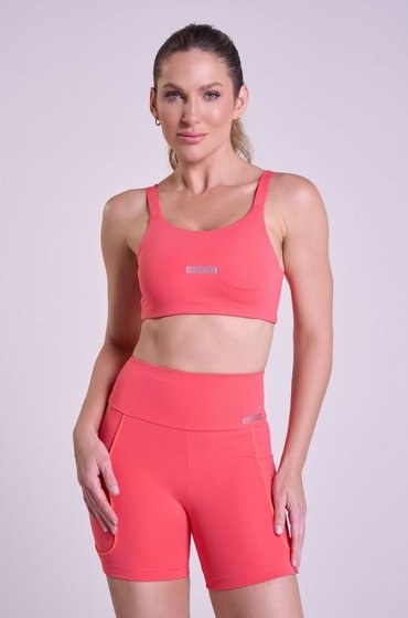 Top Pulse Torção Feminino com Bojo Removível Gorethy