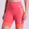 Bermuda Energy Feminina Flamingo Gorethy - Close-up Frontal no Quadril com Bolsos