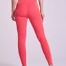Legging Energy Feminina Flamingo Gorethy - Vista Costas Close-up no Cós e Recorte Lateral