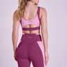 Legging Energy Feminina Viena Gorethy - Vista Costas Close-up no Cós e Recorte Lateral