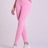 41456-balerina-6 Legging Training Feminina Rosa Balerina Gorethy - Vista Frontal Corpo Inteiro Posição Cruzada