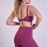 Legging Pulse Feminina Viena Gorethy - Vista Costas Close-up no Cós Alto e Top